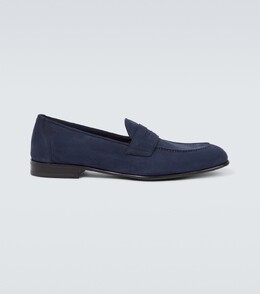 Brioni: Голубые туфли 
