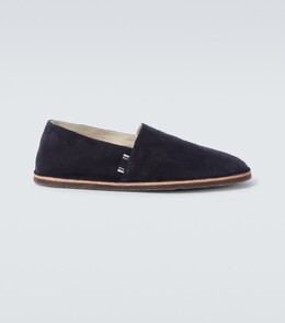 Brunello Cucinelli: Синие мокасины 
