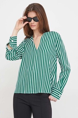 Tommy Hilfiger: Зелёная блуза 