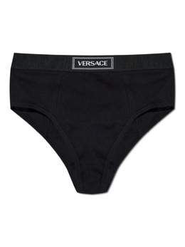 Versace: Чёрные трусы 