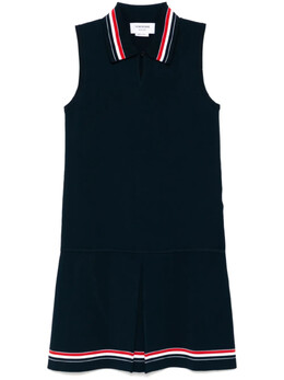 Thom Browne: Платье  Tennis с воротником