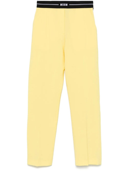 MSGM: Жёлтые брюки 
