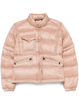Moncler Grenoble: Розовая куртка 