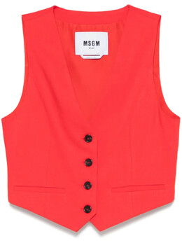 MSGM: Красный жилет 