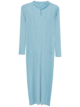 Pleats Please Issey Miyake: Платье миди 