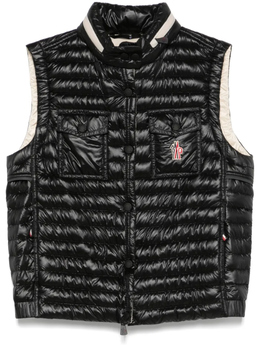 Moncler Grenoble: Чёрный жилет 