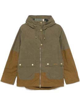 Barbour: Зелёное пальто 