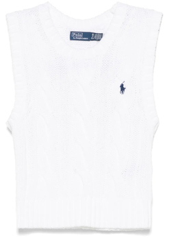 Polo Ralph Lauren: Белый топ 