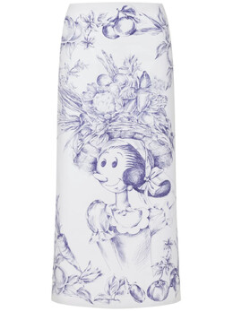 Moschino: Юбка миди 