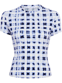 Proenza Schouler White Label: Синяя футболка 