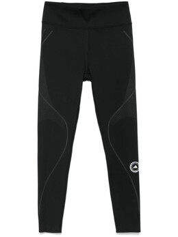 Adidas By Stella Mccartney: Чёрные легинсы 