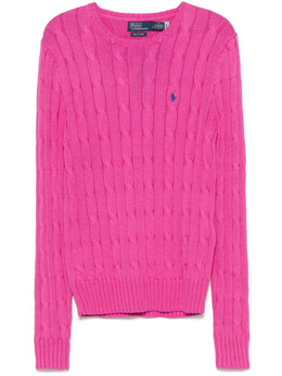 Polo Ralph Lauren: Розовый свитер 
