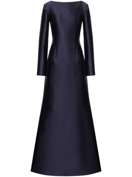 Alberta Ferretti: Платье с длинным рукавом 
