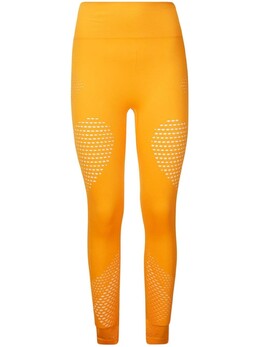 Adidas By Stella Mccartney: Оранжевые легинсы 