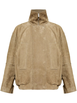 Jacquemus: Кожаная куртка 