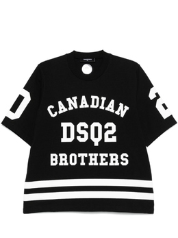 Dsquared2: Чёрная футболка 