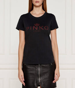 Pinko: Чёрная футболка 