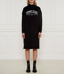 Tommy Jeans: Чёрное платье 