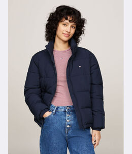 Tommy Jeans: Синяя куртка 