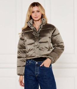 Calvin Klein Jeans: Бежевая куртка 