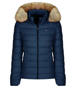 Tommy Jeans: Синяя куртка 