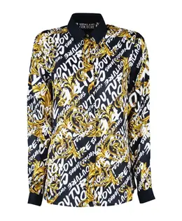 Versace Jeans Couture: Многоцветная рубашка 