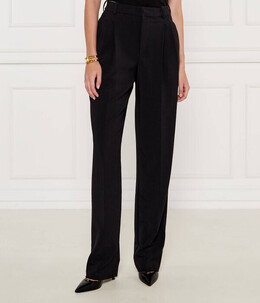 Elisabetta Franchi: Чёрные брюки 