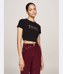 Tommy Jeans: Короткая футболка 