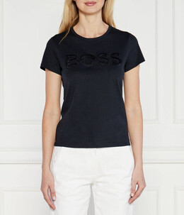 BOSS: Синяя футболка 