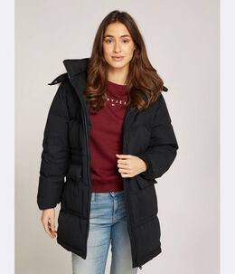 Tommy Jeans: Пуховик с капюшоном 