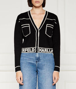 Karl Lagerfeld: Чёрный кардиган 