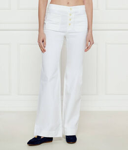 Lauren Ralph Lauren: Белые брюки 