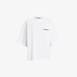 Allsaints: Футболка свободного кроя 