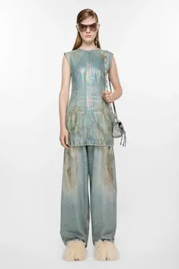 Acne Studios: Джинсовое платье 