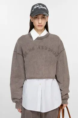 Acne Studios: Коричневый свитер 