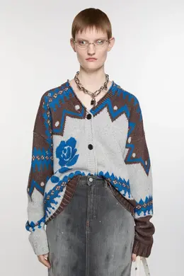 Acne Studios: Коричневый кардиган 