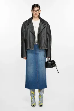 Acne Studios: Кожаная куртка 