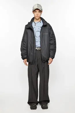 Acne Studios: Чёрный пуховик 