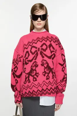 Acne Studios: Жаккардовый свитер 