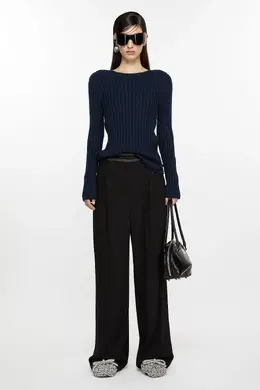 Acne Studios: Чёрные брюки 