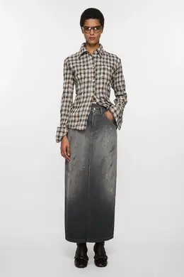 Acne Studios: Джинсовая юбка 