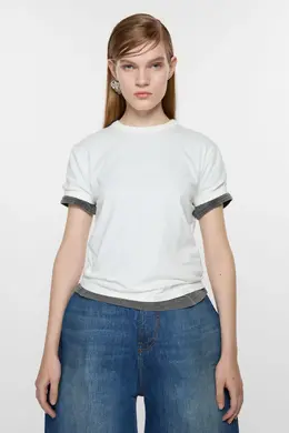 Acne Studios: Белая футболка 