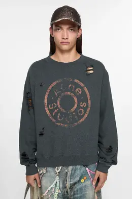 Acne Studios: Свитер с принтом 