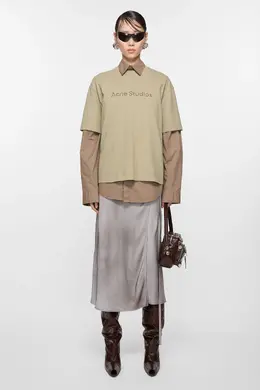 Acne Studios: Атласная юбка 