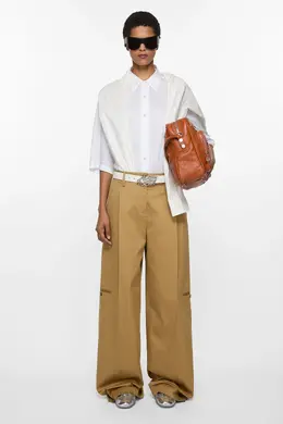 Acne Studios: Хлопковые брюки 