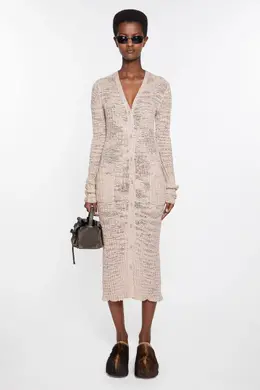 Acne Studios: Розовый кардиган 