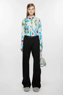 Acne Studios: Чёрные брюки 