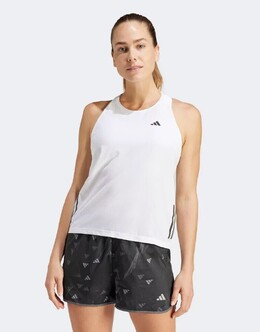 Adidas: Белая майка  Running
