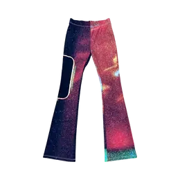 MM6 Maison Margiela: Чёрные брюки 