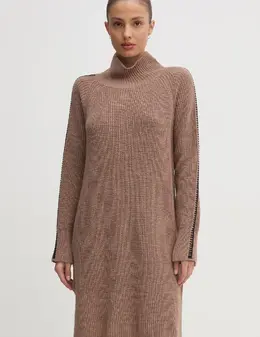 Sisley: Коричневое платье 